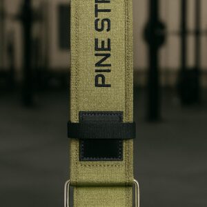Pine Start MaxSupport Belt (Imported from China) | Dual-Layer Design for Maximum Support and a Smooth Fit | Colour : Olive And Black